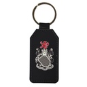 QPFC Crest Leather Keyring