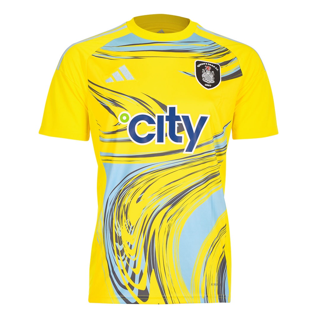Jnr QPFC 25/26 GK Jersey Yellow