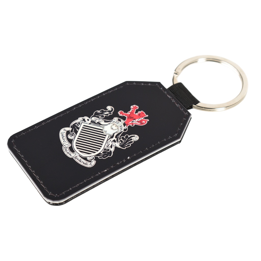 QPFC Crest Leather Keyring