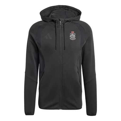 QPFC 26/27 Full Zip Travel Hoodie Black